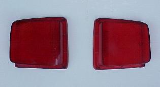 Sold as a pair 69 GTX tail light lenses OE PERFECT
